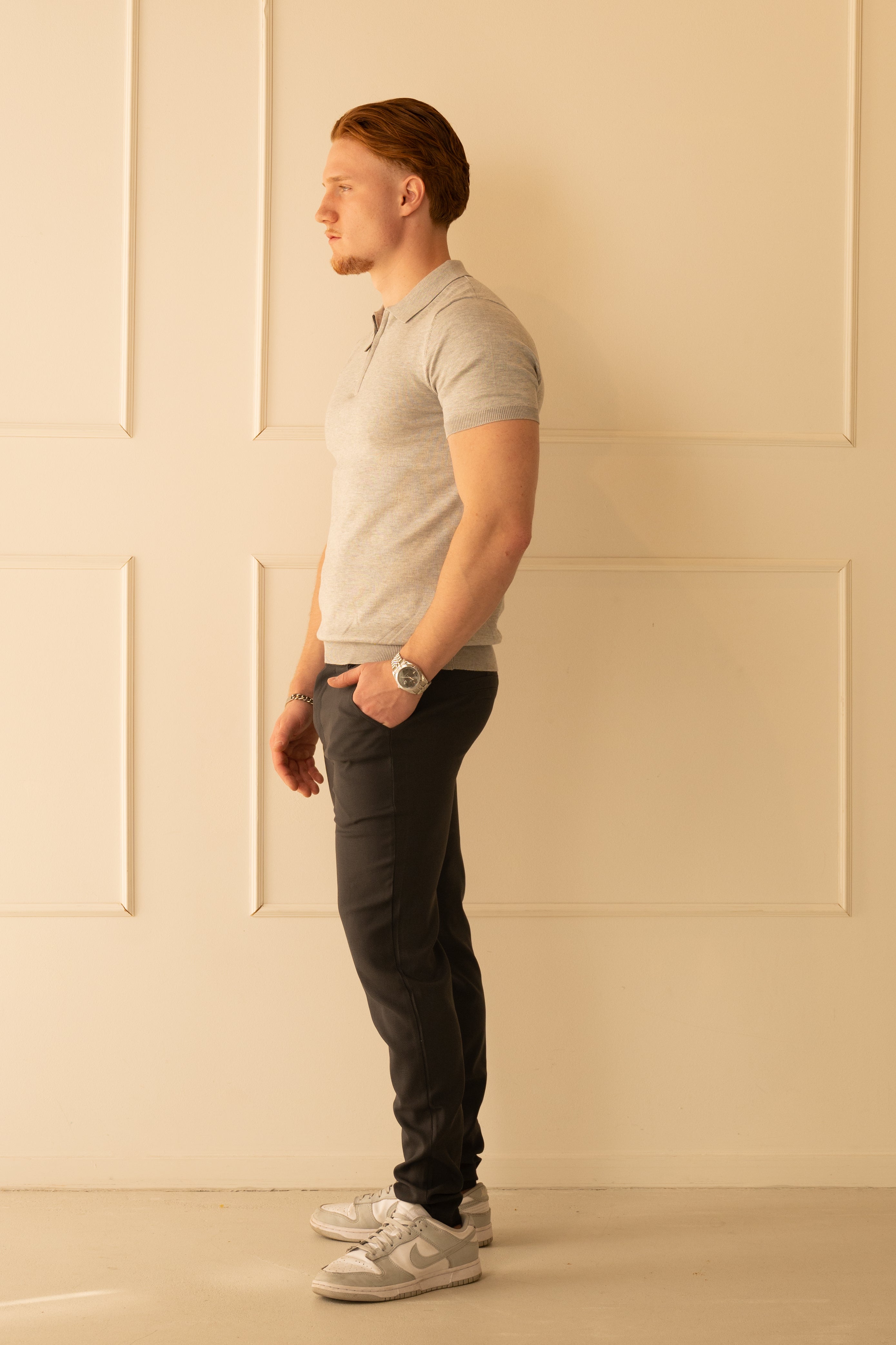 Valencia Polo - Grey