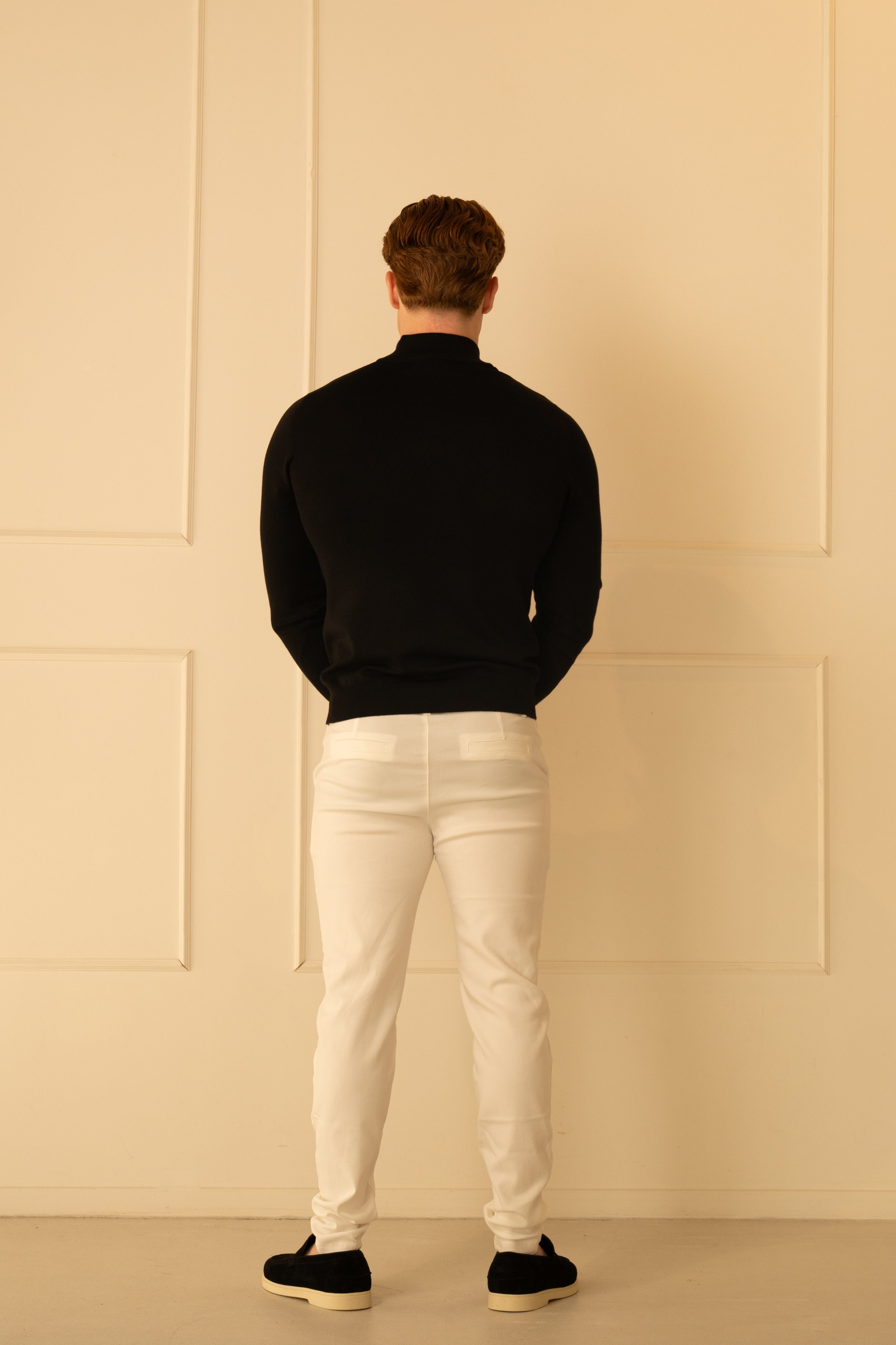Monaco Half-Zip - Black