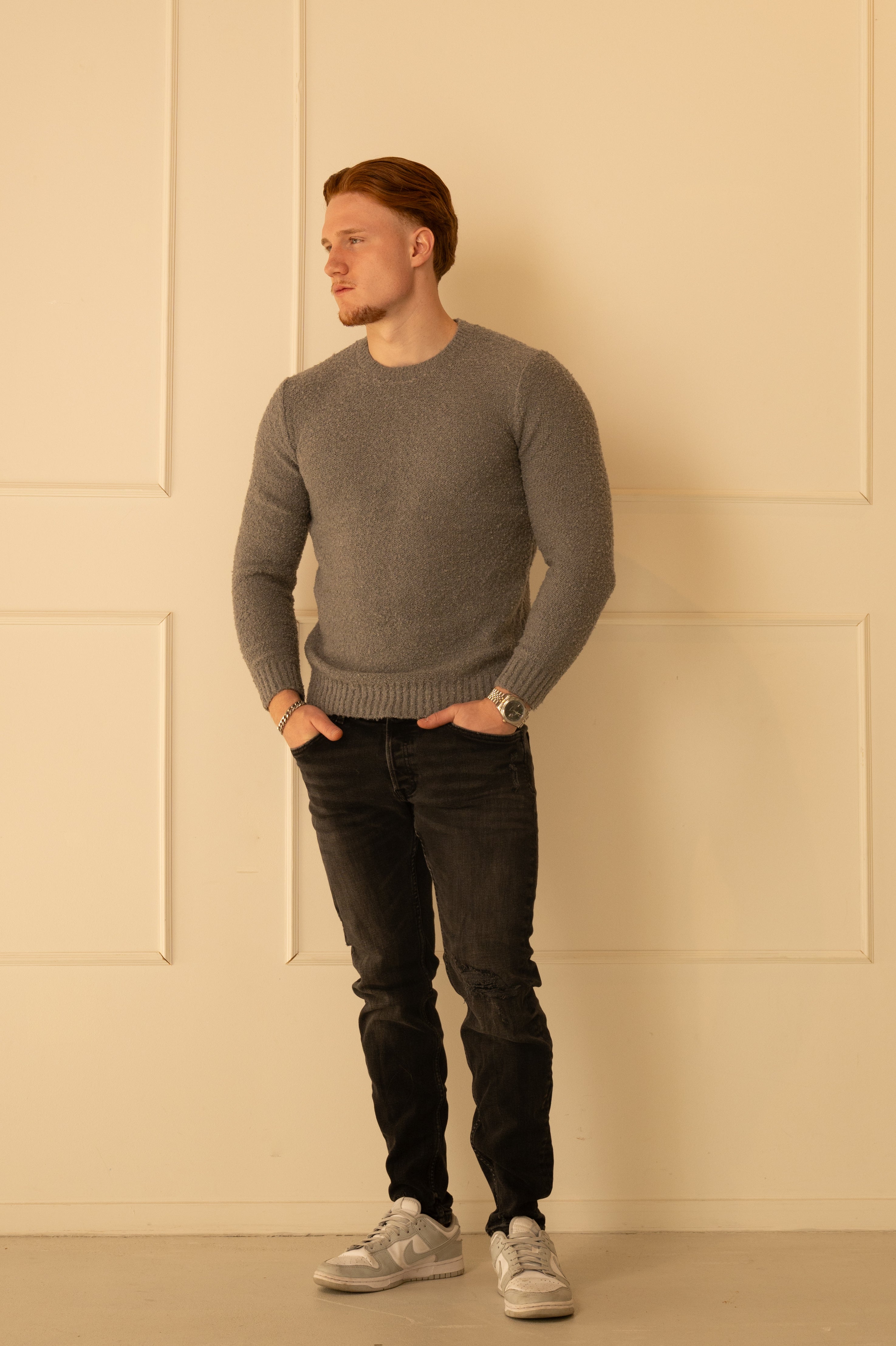 VERBIER SWEATER - GREY