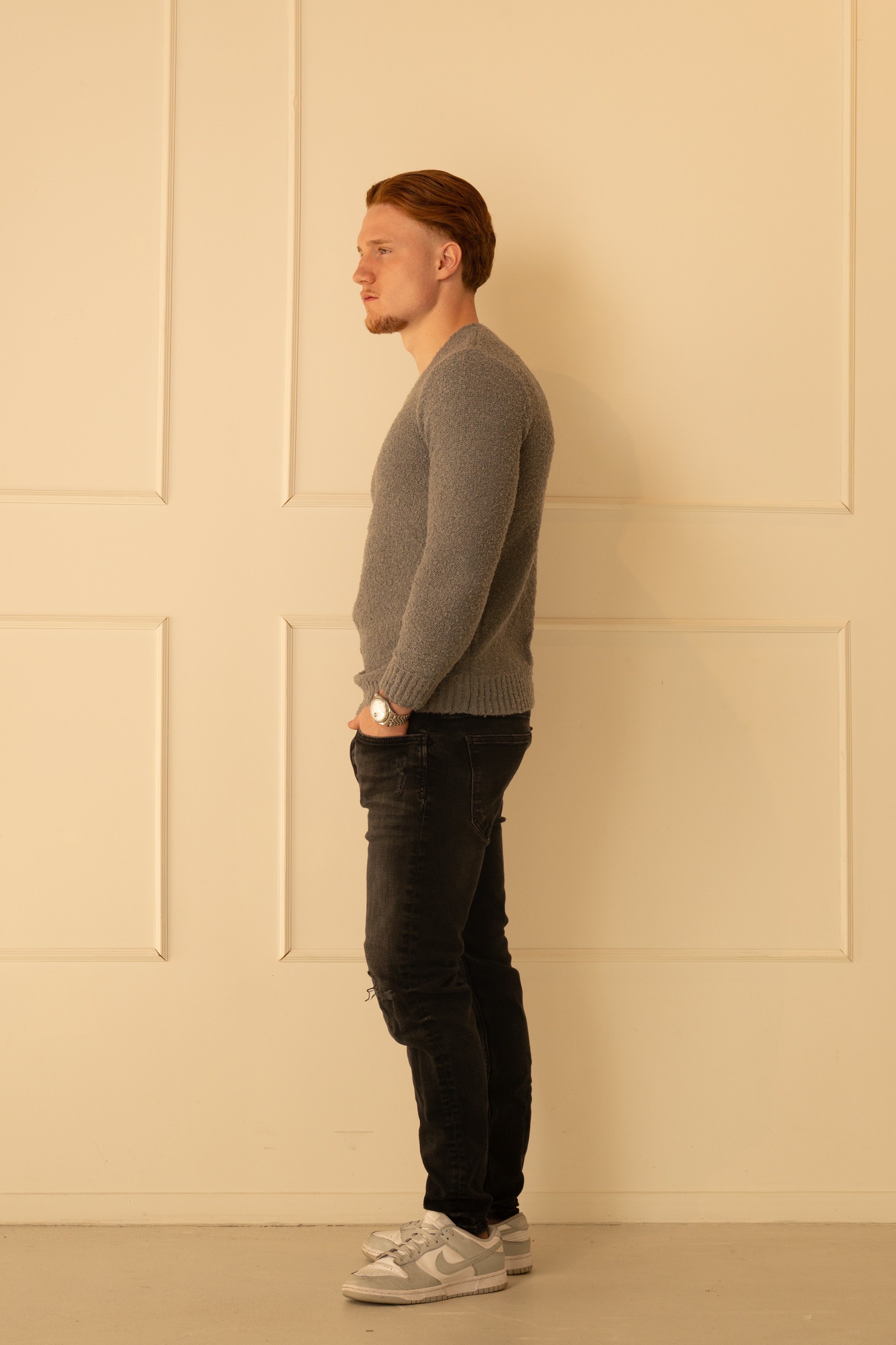 VERBIER SWEATER - GREY