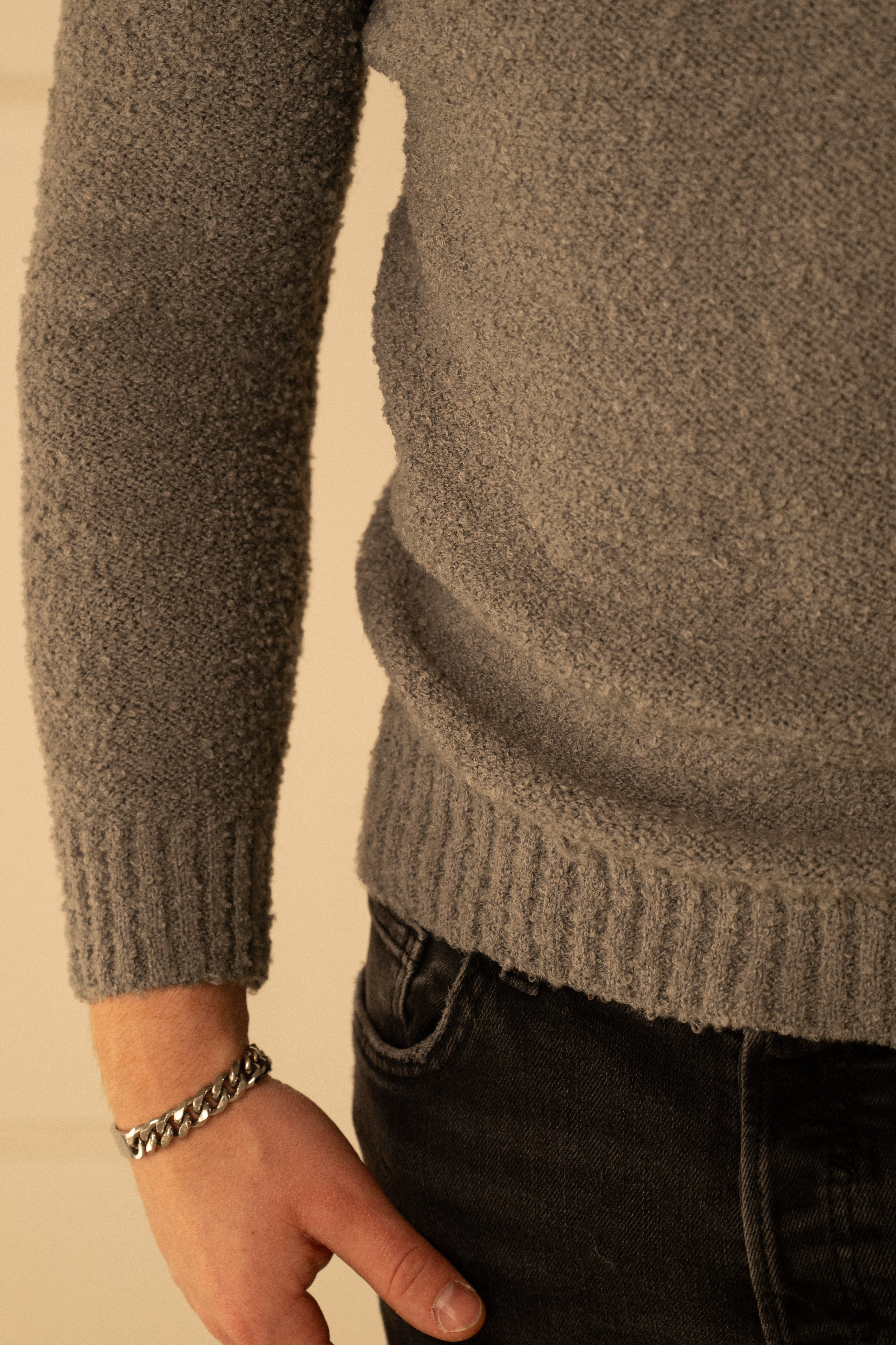 VERBIER SWEATER - GREY