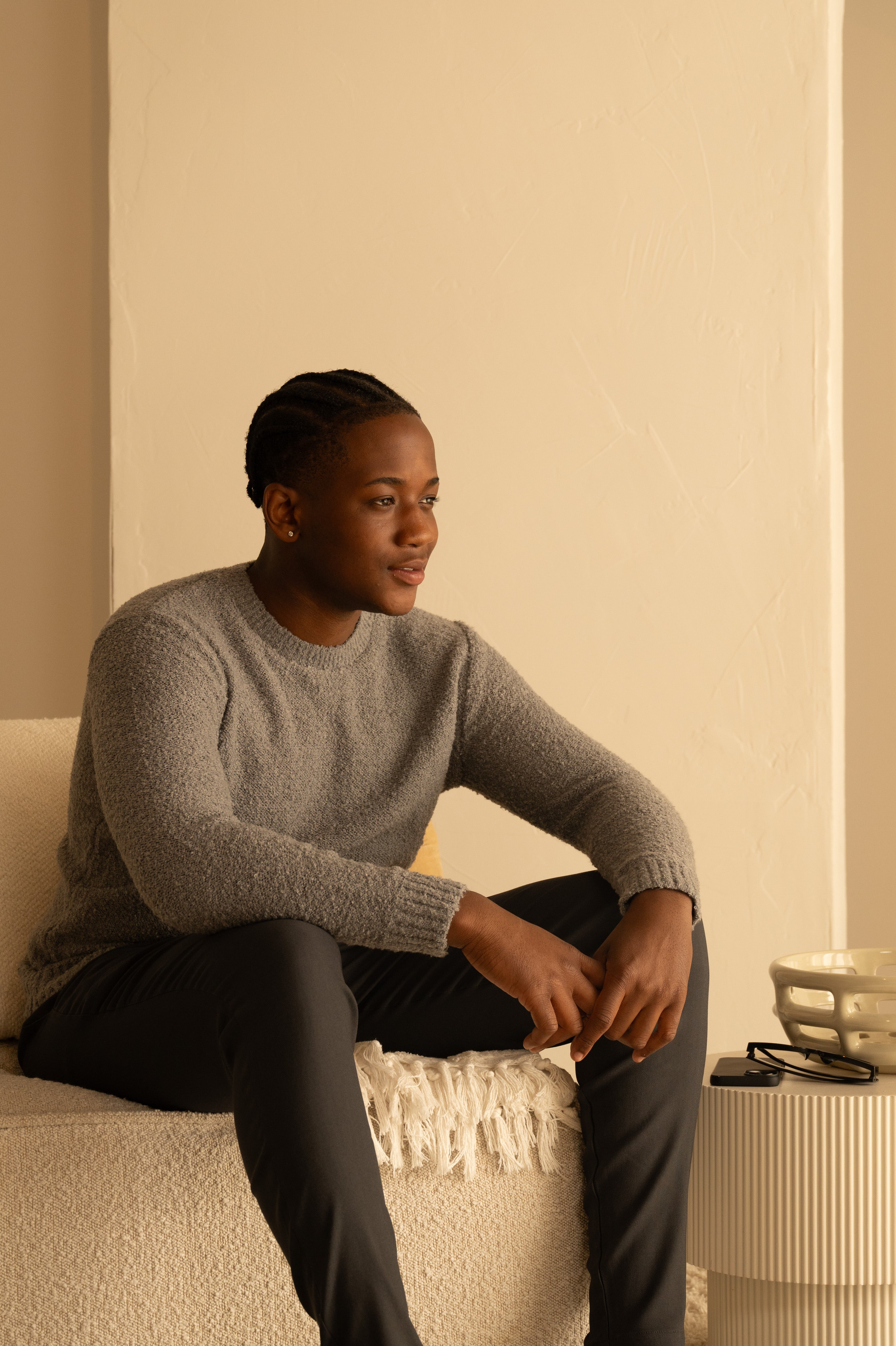VERBIER SWEATER - GREY