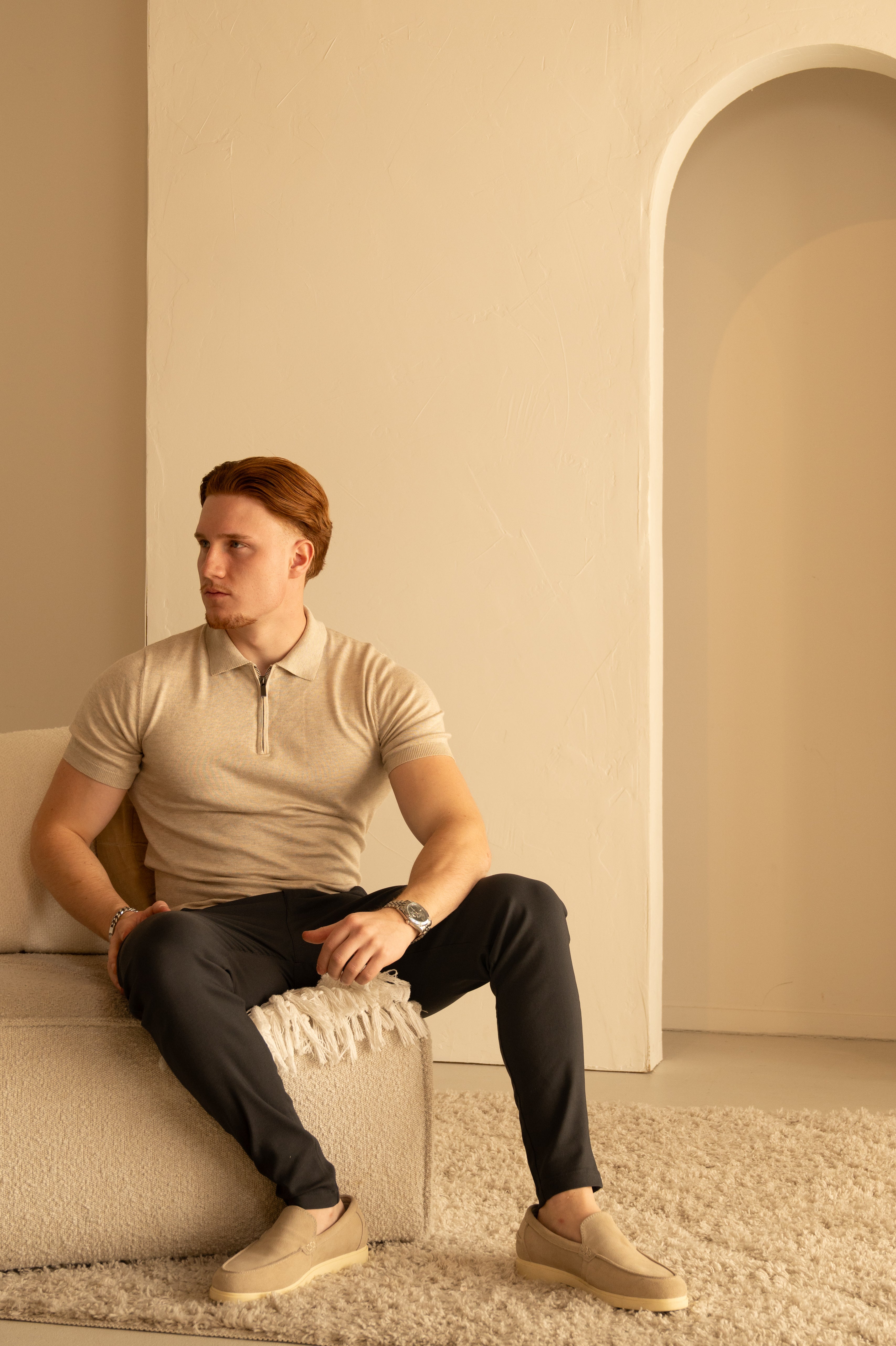 Valencia Polo - Beige