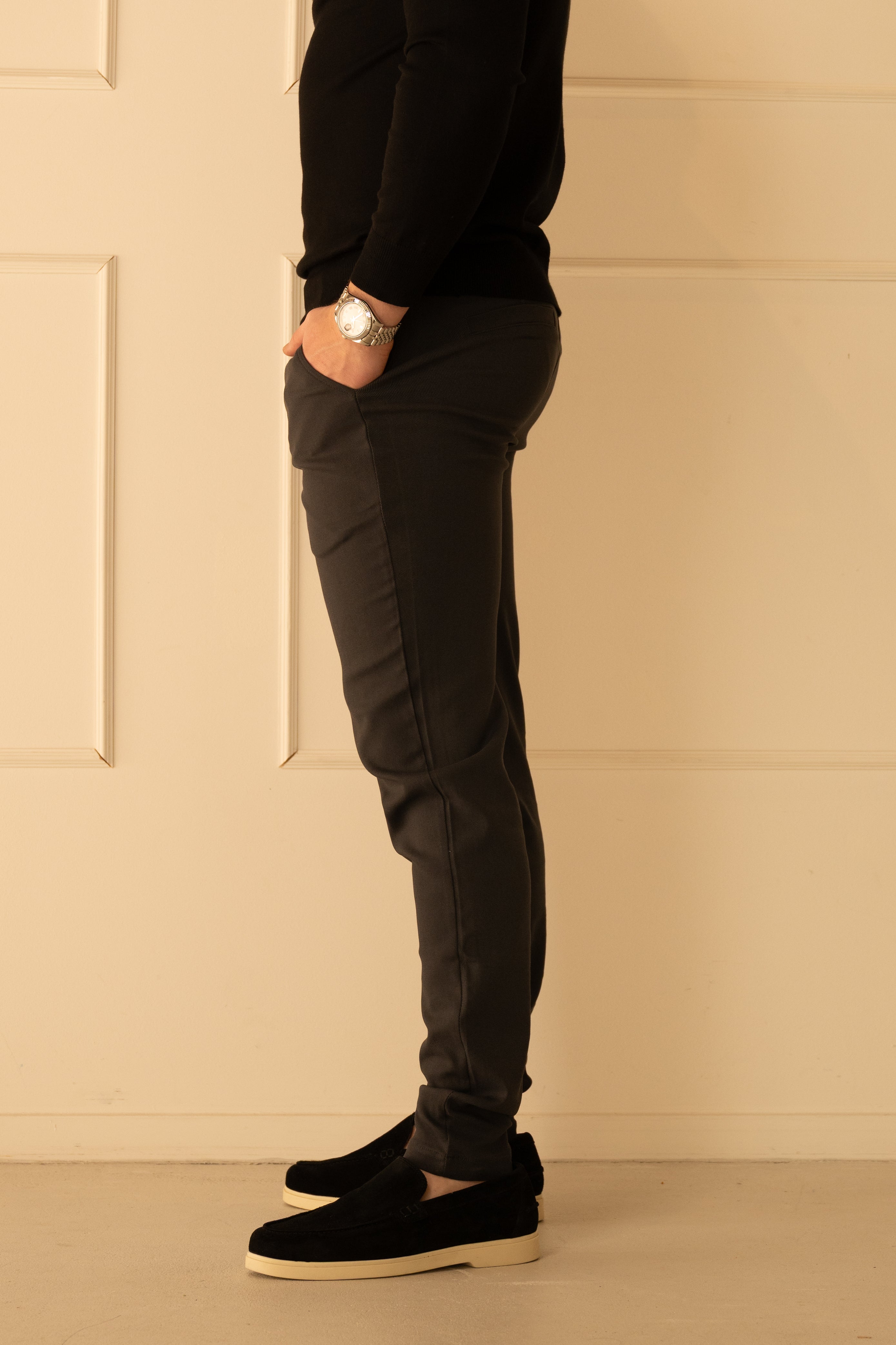 Palermo Trousers - Dark Grey