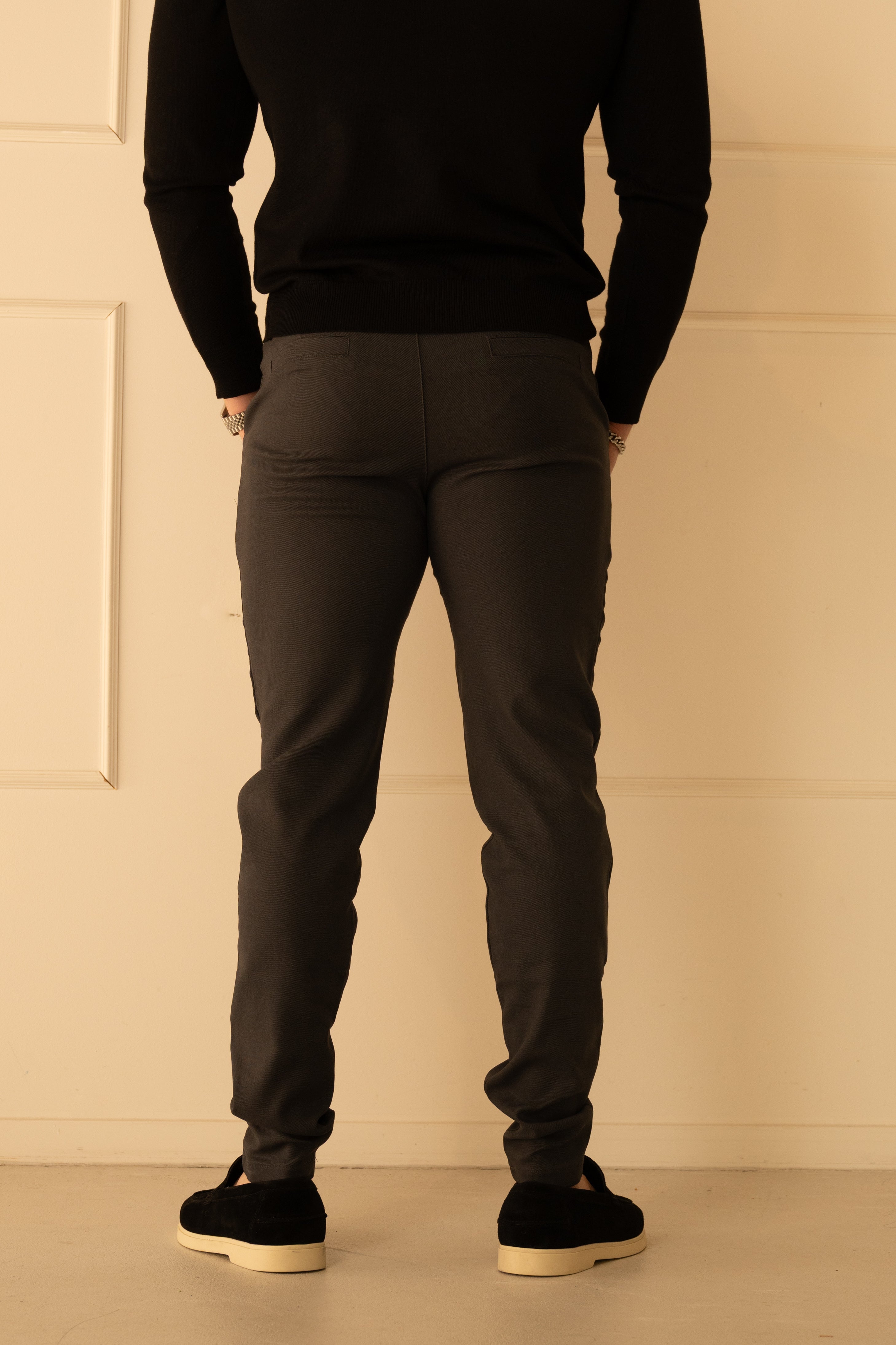Palermo Trousers - Dark Grey