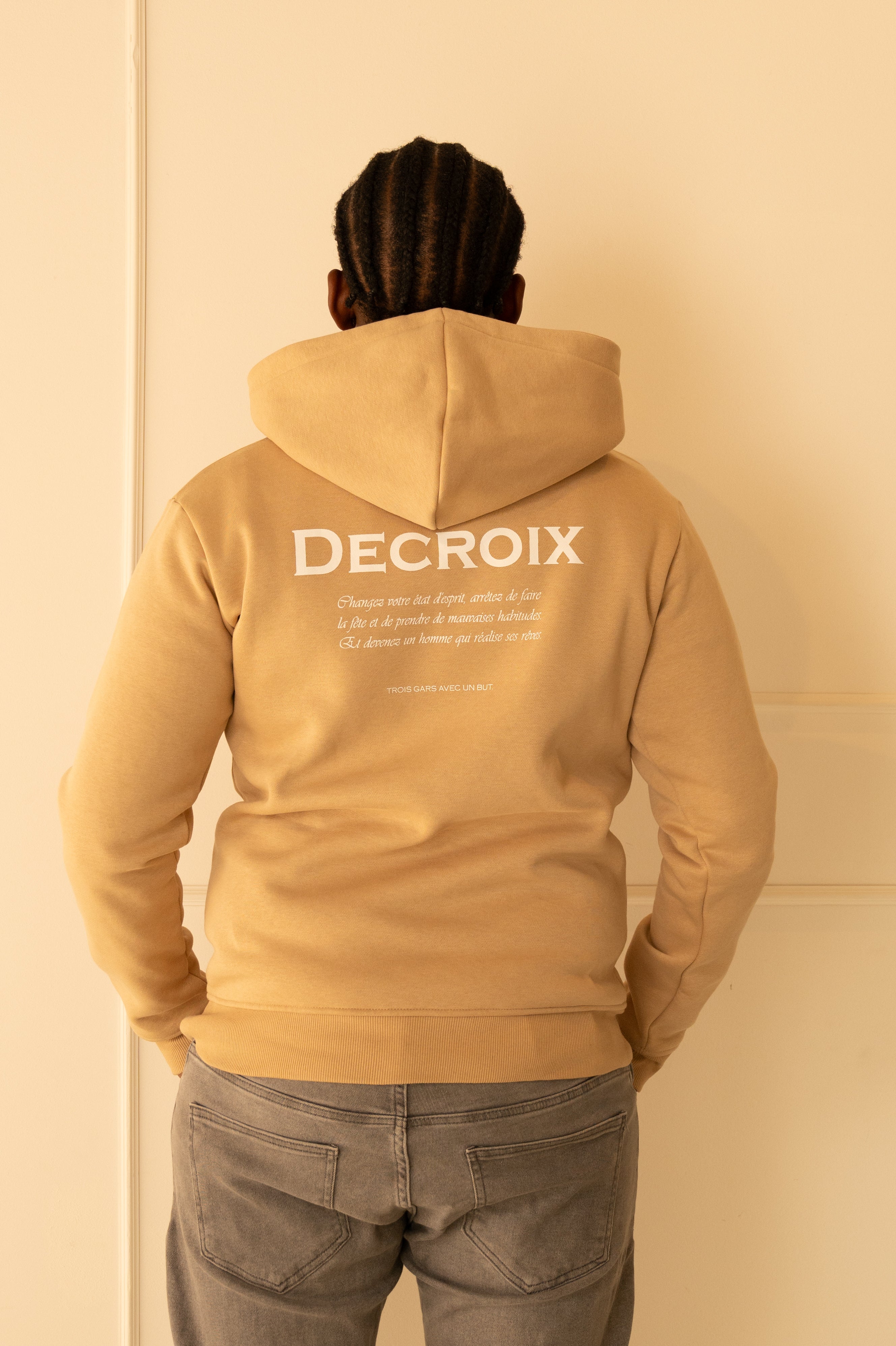 SUPRÊME HOODIE - BEIGE