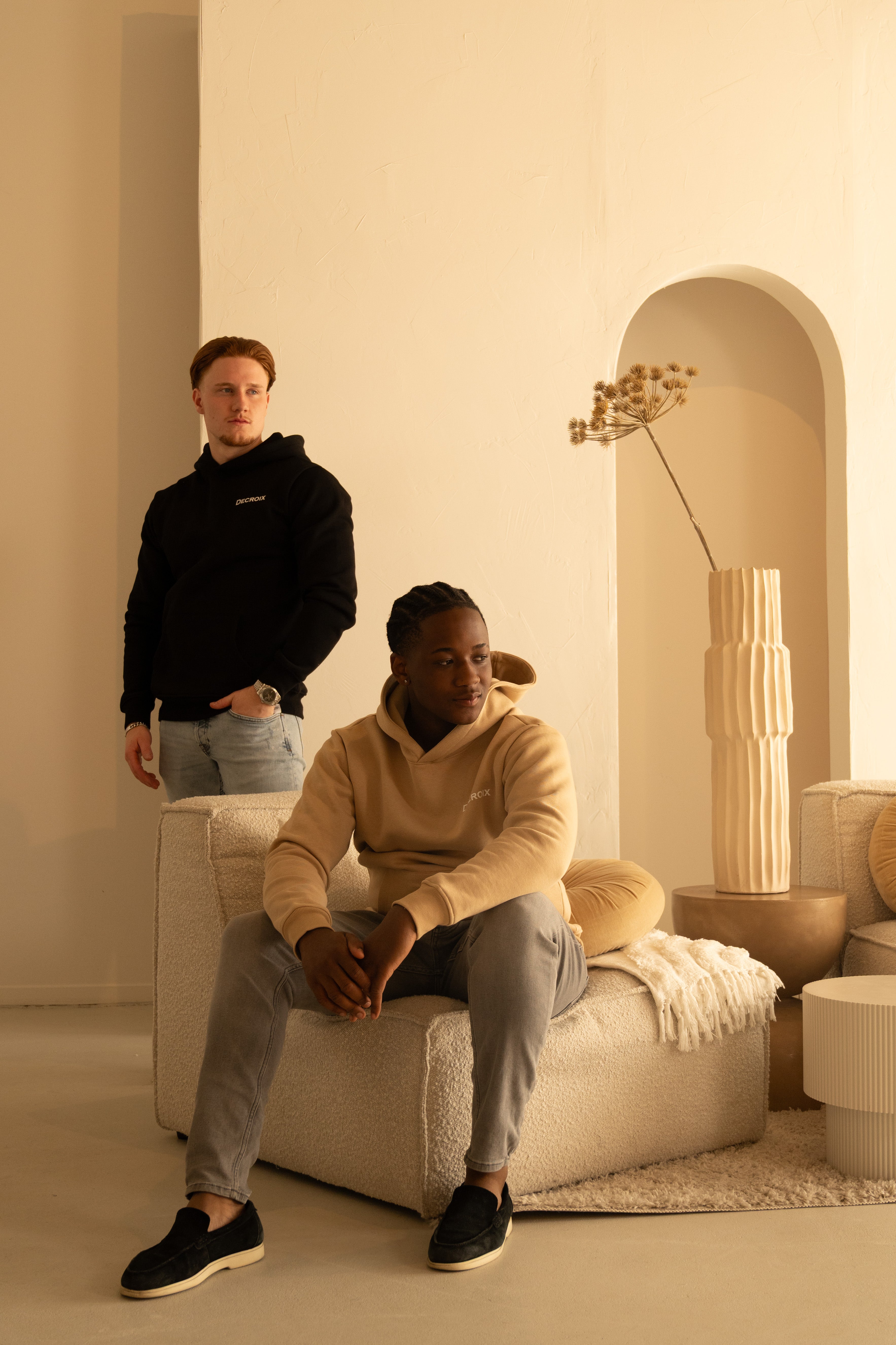 Suprême Hoodie - Beige